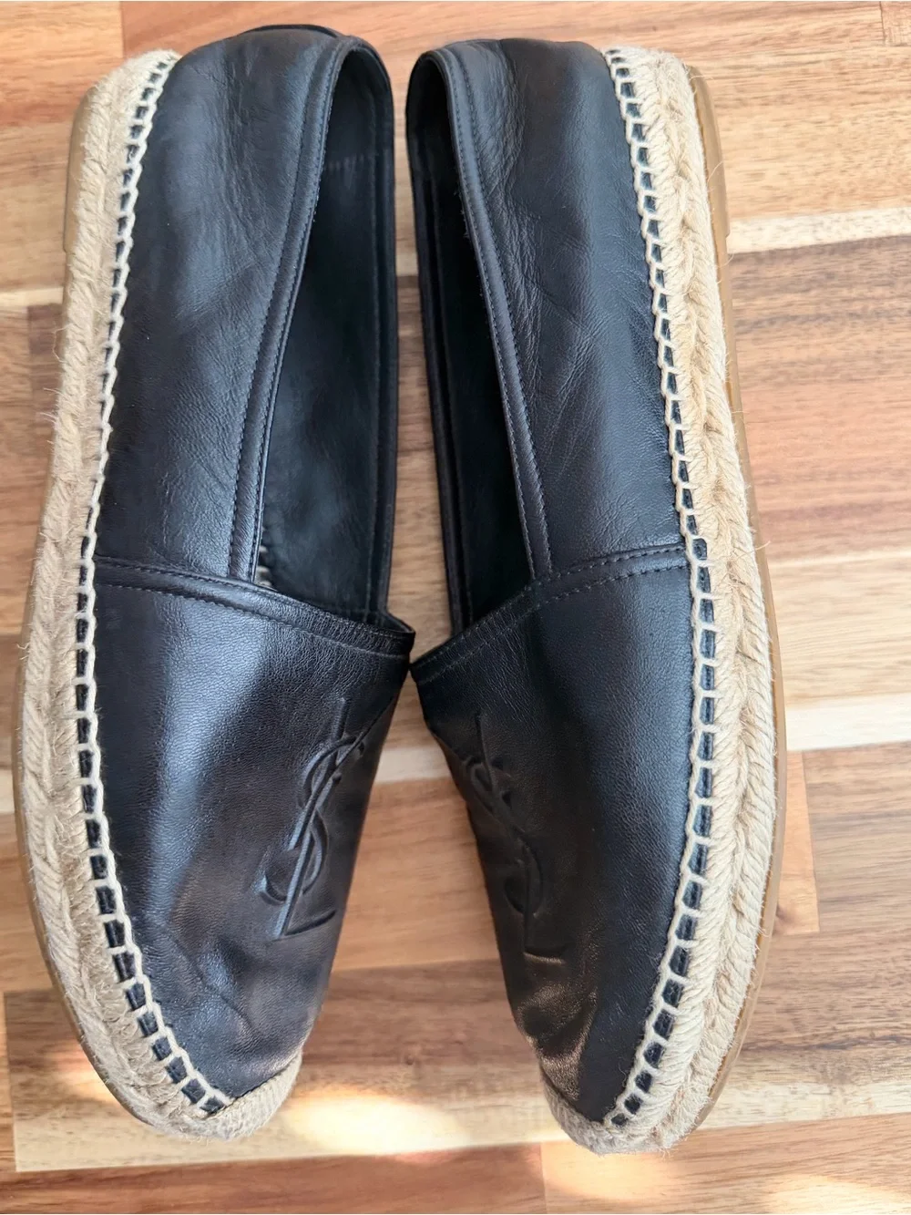 Saint Laurent YSL Logo Espadrilles